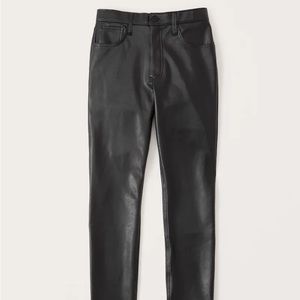 Abercrombie vegan leather pants